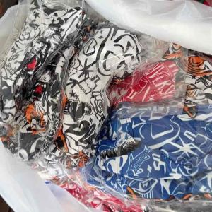 ชุดเด็กแขนสั้นขาสั้น ผ้าไมโครนิ่ม สีสดสีไม่ตก สั้น ลายเสือ