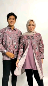Baru Atasan Couple Batik Tunik Kemeja Blous Dres Batik Anak Terbaru