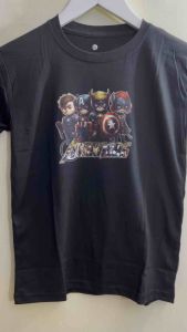 Tshirt kids kaos atasan oblong anak laki-laki usia 1-12 tahun sablon karakter AVANGER