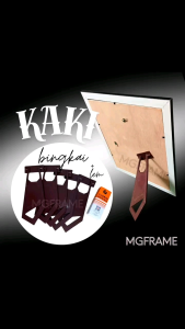 DASI KAKI BINGKAI SANDARAN PIGURA BAHAN PLASTIK STANDING FRAME STAND BINGKAI FOTO MDF KUAT ANTI PATAH UNTUK FOTO
