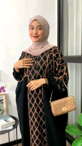 Gamis Kaftan Arafah Rayon Super Busui friendly Model Terbaru