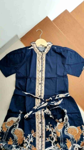 DRESS BATIK WANITA BAHAN KATUN STRETCH