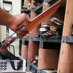 Pisau Sembelih Baja Per Fulltang Super Tajam