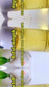 Botol Jug Teko Kempat Minyak Serbaguna 630 ml Bahan Kaca