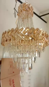 lampu hias full kristal kristal asli imfort lampu hias gantung kristal