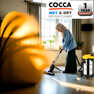 Cocca 30L Heavy Duty Wet Dry Vacuum Cleaner 1800W