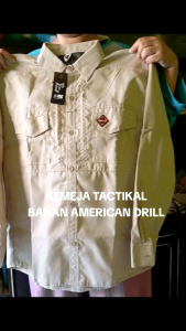 KEMEJA TACTIKAL Lengan Panjang / Bisa untuk kerja di kantor & luar kantor