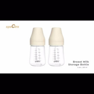 🇸🇬SAME DAY Shipping out | Spectra PP 160ml Wide Neck Breast Milk Storage Bottle | Set 2 bottles