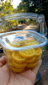 ถั่วอัด ถั่วกวนกะทิสด ของฝากกำแพงเพชร หอมนวลด้วยน้ำตาลแท้ (1กล่องมี24ชิ้น)