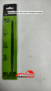 Kikir segitiga Tekiro ukuran 4 inchi alat asah gergaji