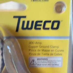Tweco 300 AMP GC-300 Ground Clamp - 9205-1130