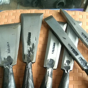 Cod pahat kayu baja per tatah bobok perkakas pertukangan pahat baja Sukabumi