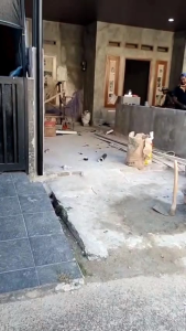 Plafon PVC Doff Tebal 8mm Panjang 6m 4m 3m