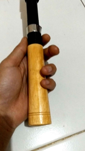 Gagang Joran Wader Kayu & Reelseat Untuk Perikanan