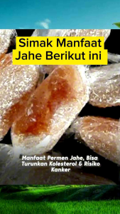 Permen Jahe Untuk Tenggorokan dan Anti Mual