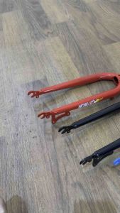 (( FORK SEPEDA LIPAT PLATINUM )) Garpu Seli 20 inch Fork Depan steel Folding Bike Oversize 20inch Original