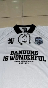 Jersey Klasik Emboss Bandung Is Wonderful (With Patch)