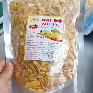 1 gói mít sấy giòn vụn 300gr chỉ 25k.