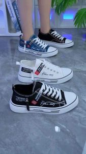 Giày Sneaker Nam CHAO SHOES G3005 Chất Vải Canvas Kiểu Dáng Hàn Quốc Dễ Phối Đồ