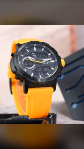 GROSIR ORIGINAL!!!...Jam Tangan Pria Keren New DIGITEC DGS-2187T Body Stainless Steel Waterproof 100 Meter Garansi Resmi 2 Tahun