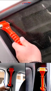Búa đập kính oto Búa cứu hộ phá kính thoát hiểm trường hợp nguy cấp - Phụ kiện xe hơi car