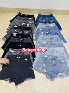 (Bigsize 110kg) Quần Short jean quần đùi nữ bigsize quần cạp cao phong cách trẻ trung  nhiều mẫu  không giống trên hìnhsi bongxinhqc