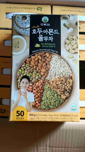(Date 2027) Bột ngũ cốc Hàn Quốc HẠT DẺ 50 gói 900g
