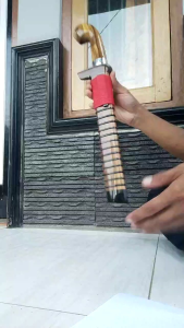 Golok FullKayu Johar Kombinasi Tanduk Super 30cm