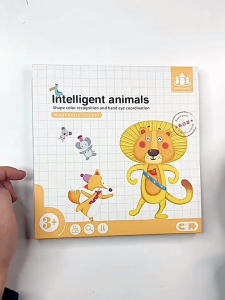 Magnetic Book Creative Puzzle Kids educational Toy learing Play Set Diy Inspire