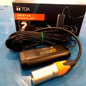 Mic/ Microphone Jepit TOA ZM-361-AS Sangat Peka