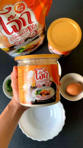 โจ๊กข้าวหอมมะลิแท้Weกิน ขนาด 50ก. พร้อมทาน1เสิร์ฟ