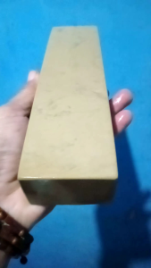 BATU ASAH BOGOR WARNA SEMI CREAM VIRAL!!! UKURAN 20X5X3CM SATU PCS