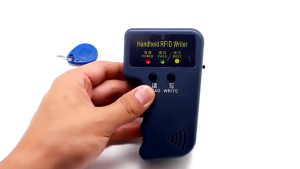 5YOA 125kHz Handheld RFID Copier Writer Duplicator Programmer Reader Rewriteable ID Keyfob Tags EM4100/TK4100/EM4305/T5577
