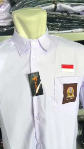 BAJU PUTIH LENGAN PENDEK SERAGAM SD SMP SMA KAIN KATUN OXFORD