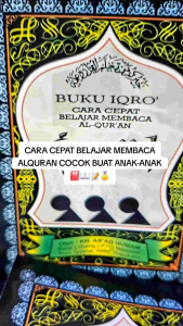 BELI 1 GRATIS 1 IQRO BESAR +IQRO KECIL CARA CEPAT BELAJAR MEMBACA ALQURAN LENGKAP