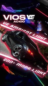 [Toyota Vios AC100] OEM Interior RGB LED Ambient Light