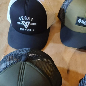 Topi Trucker Jaring Bordir Vegas Pria Wanita Distro High Quality & Premium Gletser
