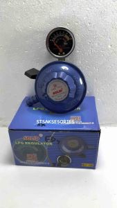 Regulator LPG SOLID kepala gas + Meteran RLP-552