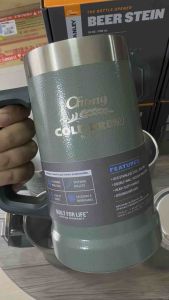 chang cold brew cool club x stanley mug แก้วเก็บความเย็นช้าง Chang hammertone green