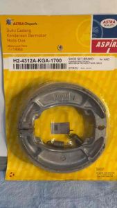 ASPIRA BRAKE SHOE / Click Beat - Original Product