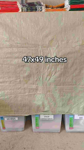 Sack/Sako Bag 47x49 Inches: Portable Storage & Travel Bag