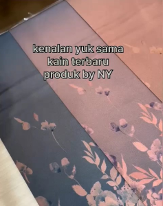 BARU kain meteran Sabrina dan Marbella anti uv motif Cinderella | harga per setengah meter
