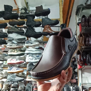 sepatu pantopel pria sepatu formal kulit asl model terbaru