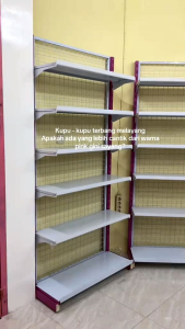 Rak Gondola Single Start Joint Tinggi 2meter 6susun