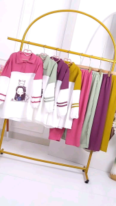 SWEET SET KIDS (3THN-13THN) CRINKLE PRINTING // SETELAN SWEET KIDS //