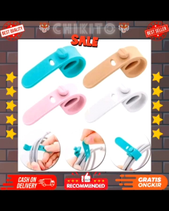 CHIKITO Silicone Pengikat Kabel Organizer Cord Holder