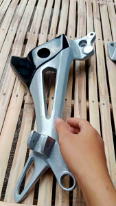 Power Dudukan Step Belakang Supra X 125 Doble Disc Cakram PNP Revo Lama