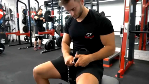 Head Harness Belt Neck Traps Alat Fitness Pelindung Angkat Beban Kepala