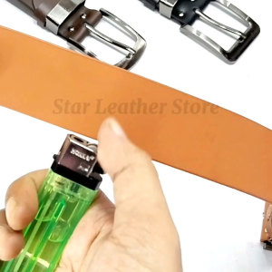 Ikat Pinggang Pria Kulit/Sabuk Kulit Pria/Gesper Kulit/Belt kulit Laki-laki Jumbo