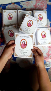 (Harga per 10 pcs) cetak buku yasin dan tahlil custom free foto 128 halaman yasin 40 hari dan 100 harian